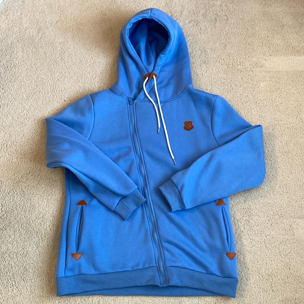 Asymmetrical zip sweatshirt
